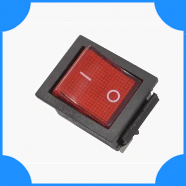36-2350, Выключатель клавишный 250v 15а (6с) on-on красный с подсветкой. Выключатель клавишный RWB-502 SC-767 6 конт с подсветкой. (RWB-508, SC-767. Вентилятор с выключателем кнопкой. Индикатор кулеры