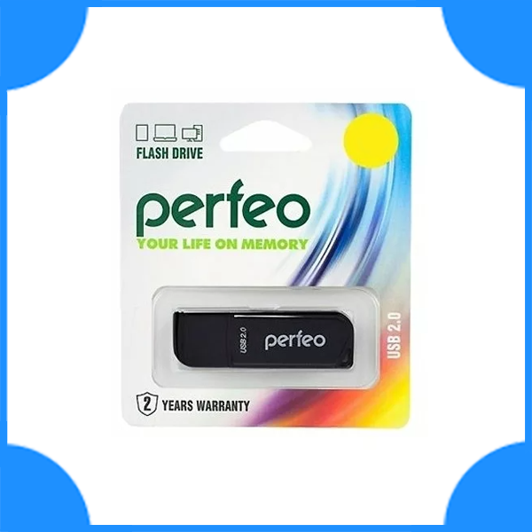Perfeo Флеш память USB 32GB С09 черная PF-C09B032